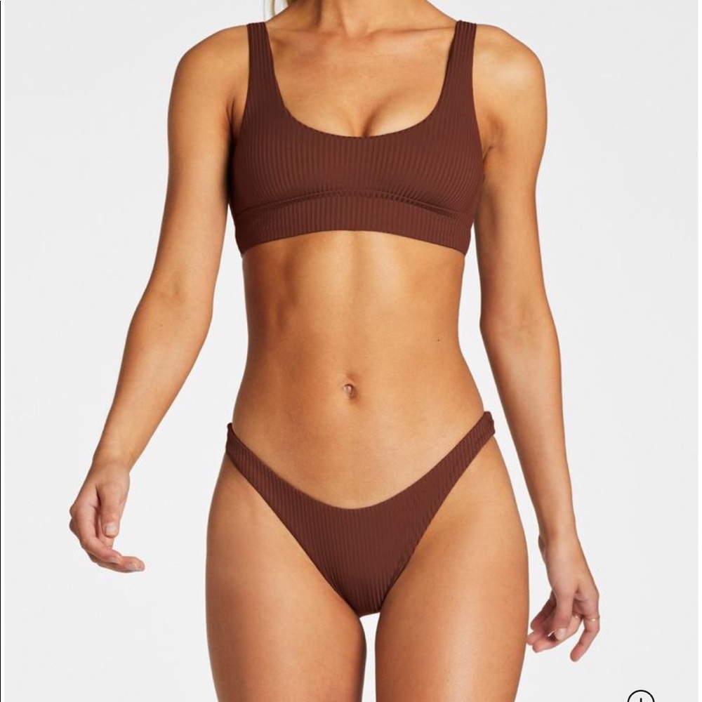 Vitamin A-Sienna Tank & California High-Leg Bottom